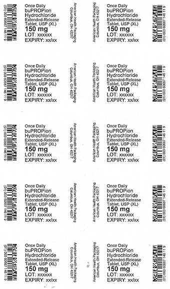 150 mg Bupropion HCl ER Tablet Blister