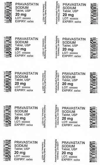 20 mg Pravastatin Blister