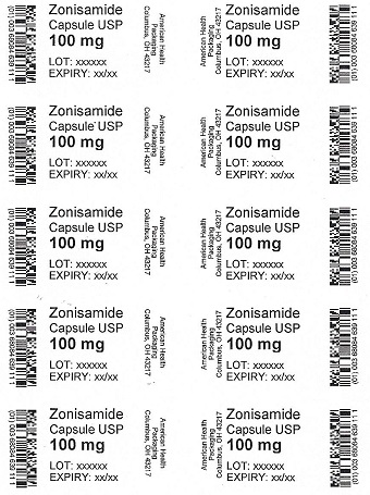 100 mg Zonisamide Capsule Blister