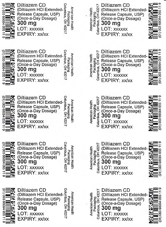 300 mg Diltiazem CD Blister