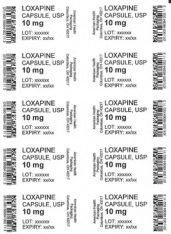 10 mg Loxapine Blister