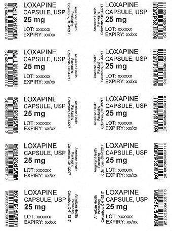 25 mg Loxapine Blister