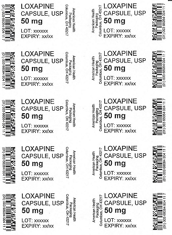50 mg Loxapine Blister