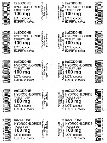 100 mg Trazodone HCl Blister