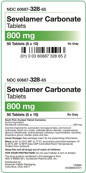 800 mg Sevelamer Carbonate Tablets Carton