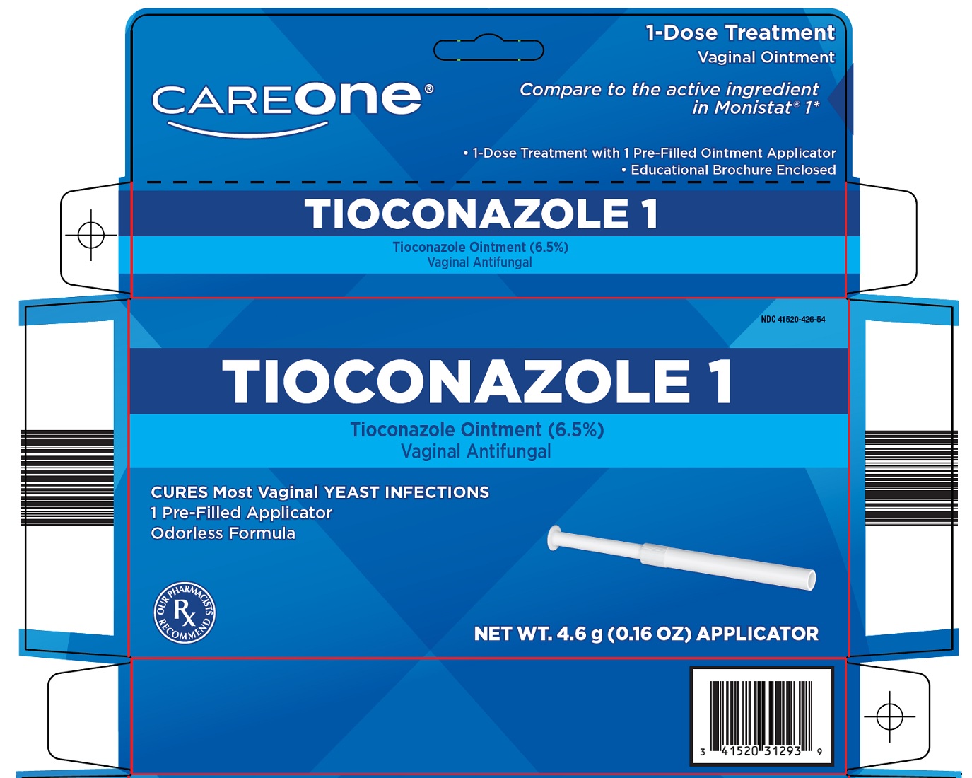 CAREONE TIOCONAZOLE 1 CARTON IMAGE 1 OF 2