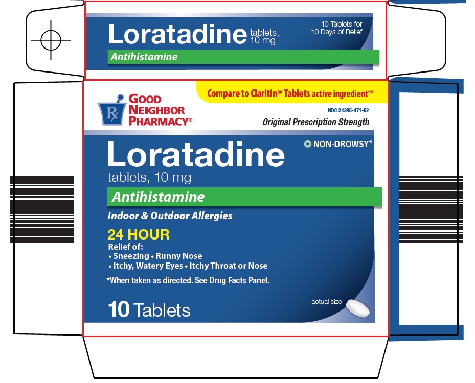 GOOD NEIGHBOR PHARMACY LORATADINE CARTON IMAGE 1 OF 2