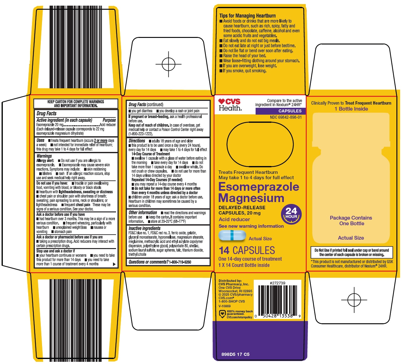 CVS Esomeprazole Magnesium Carton Image