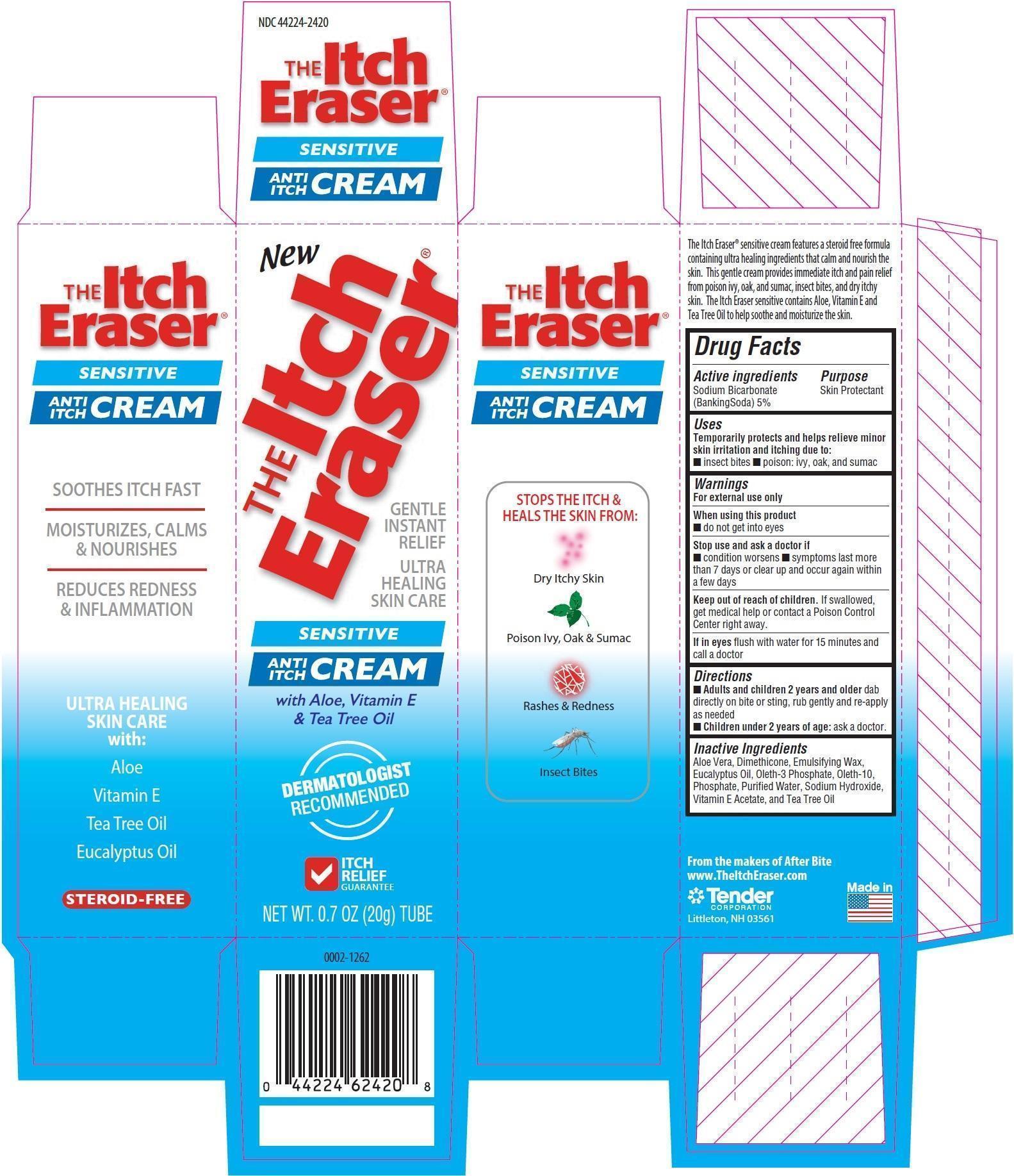 The Itch Eraser Sensitive | Sodium Bicarbonate Cream while Breastfeeding