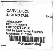 PACKAGE LABEL-PRINCIPAL DISPLAY PANEL - 3.125 mg