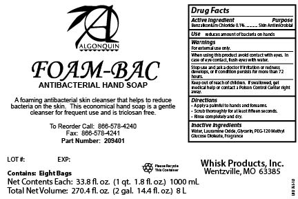 Case Label - 8 x 1000 mL Bags