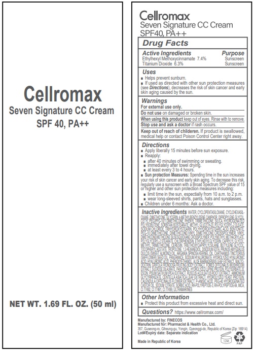 Cellromax seven signature cc cream