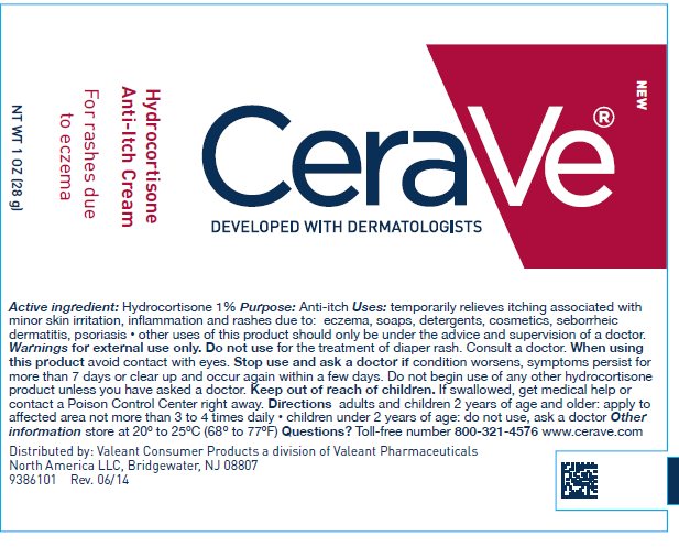 Cerave Hydrocortisone 1 oz Cream carton