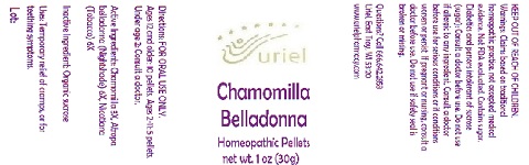 ChamomillaBelladonnaPellets
