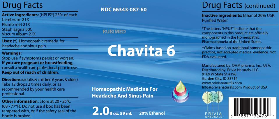 Chavita 6 - Label
