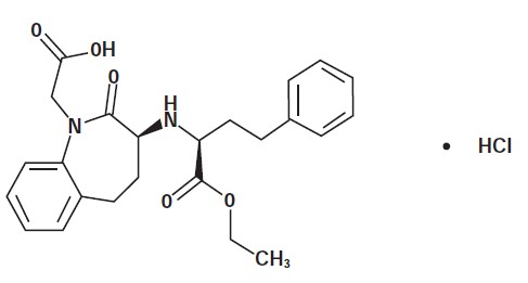 Benazepril Chemical Structure