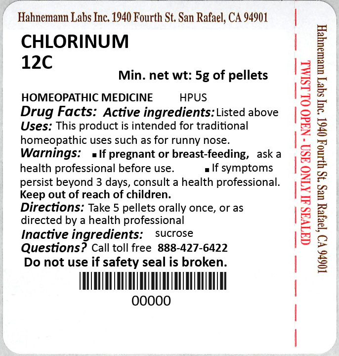 Chlorinum 12C 5g