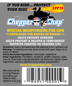 Chopper Chap Lip Balm | Octinoxate, Oxybenzone Stick while Breastfeeding
