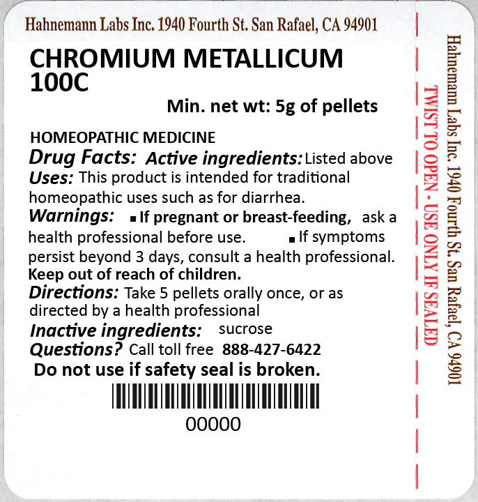 Chromium Metallicum 100C 5g
