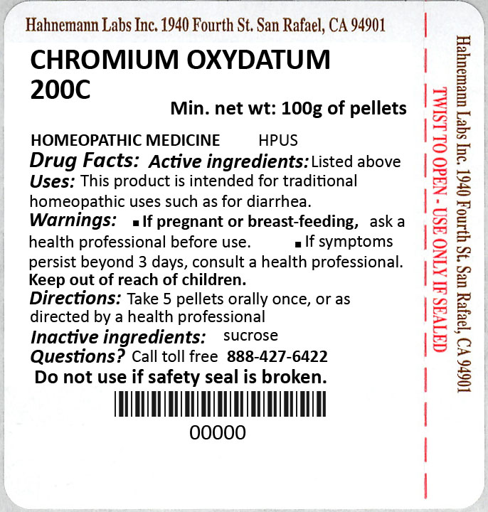Chromium Oxydatum 200C 100g