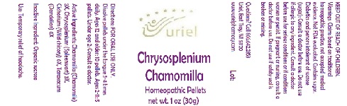 ChrysospleniumChamomillaPellets