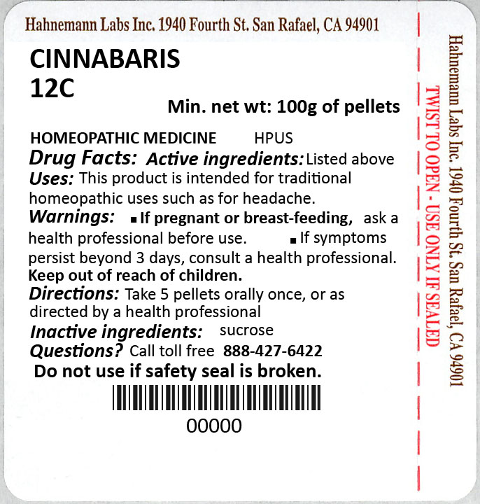 Cinnabaris 12C 100g