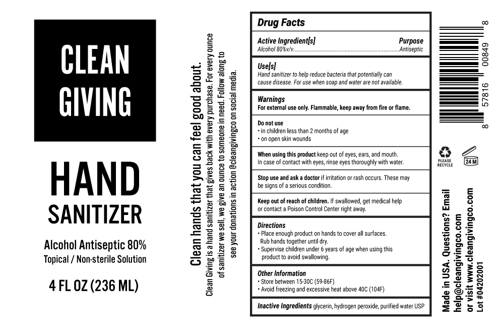 Clean Giving Label
