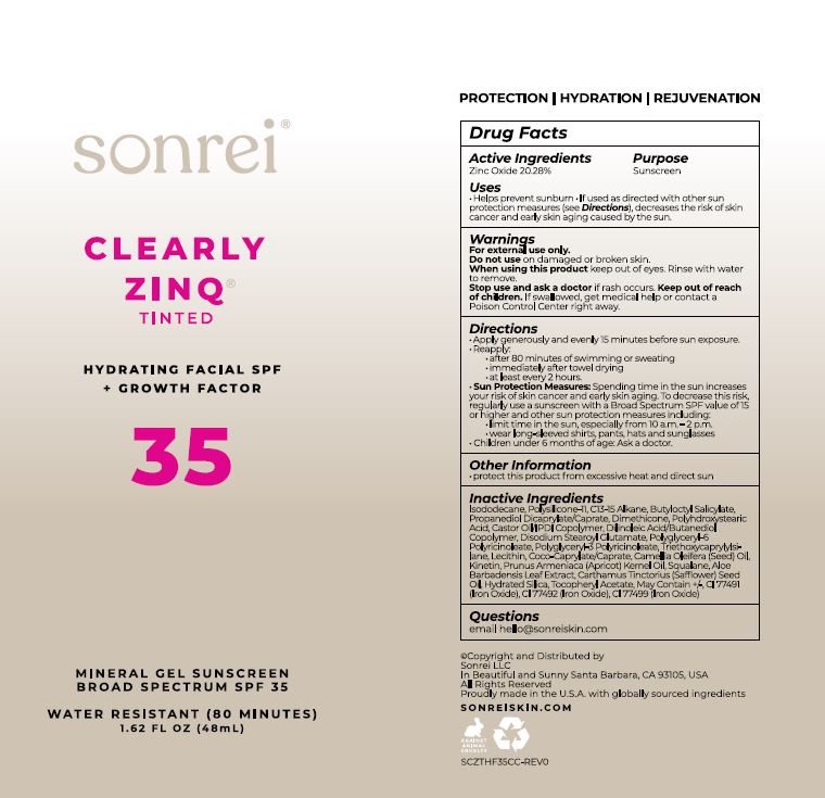 Clearly ZinqTinted Hydrating Facial SPF GF 35 