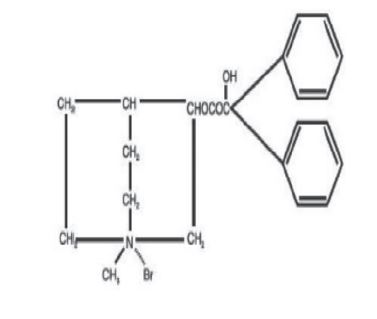Clidinium Bromide Structural Formula