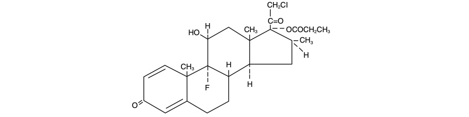 Clobetasol Molecule