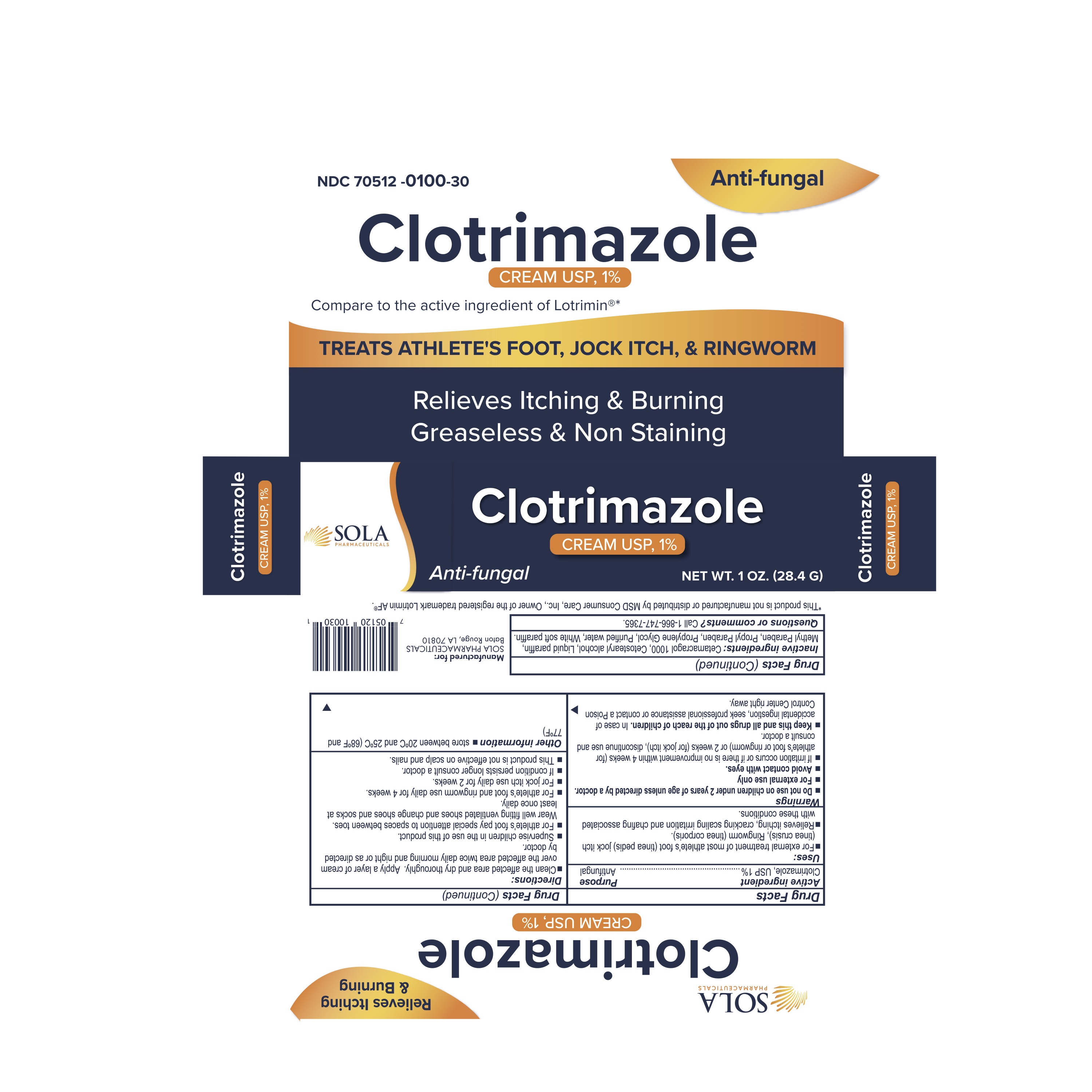 Clotrimazole generic box