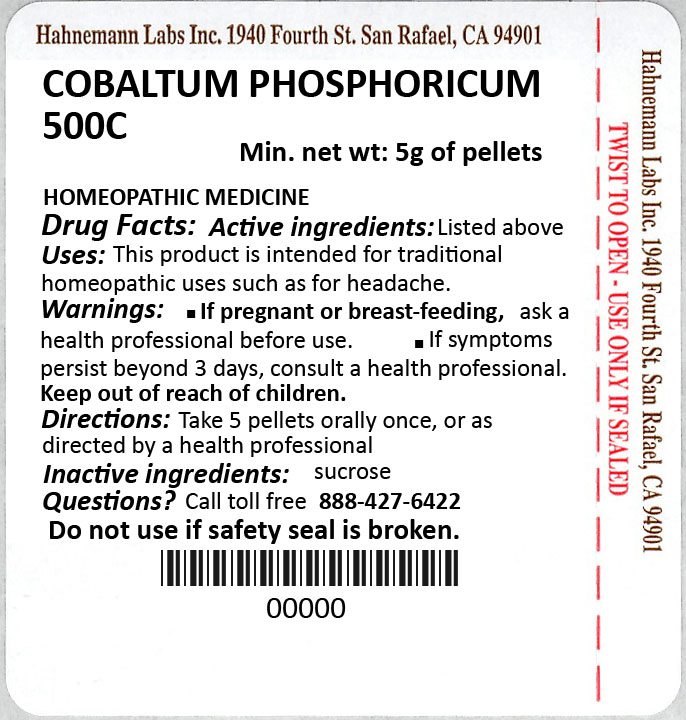 Cobaltum Phosphoricum 500C 5g