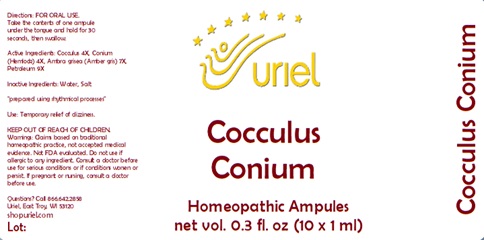 Cocculus Conium Ampule
