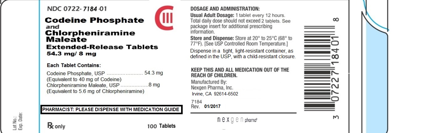 Cod-CPM ER Tabs 100-Count Container Label