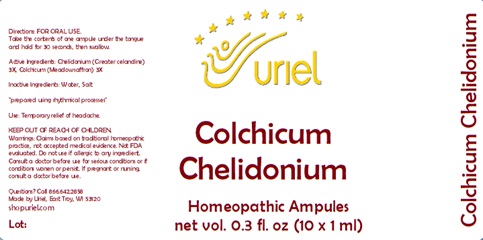 Colchicum Chelidonium Ampules