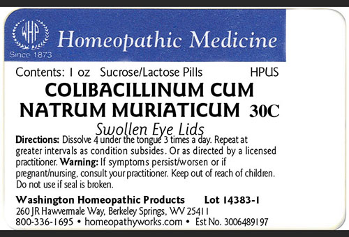 Colibacillinum label example