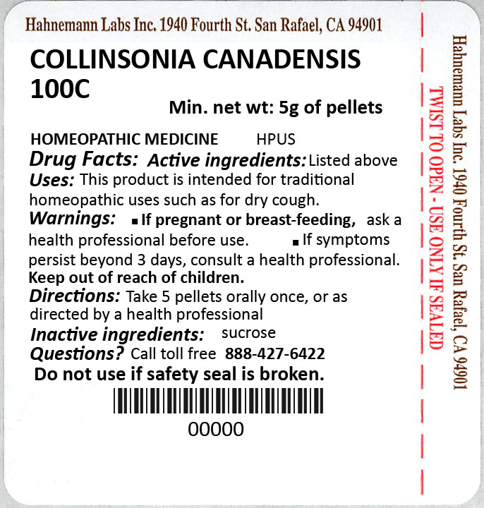Collinsonia Canadensis 100C 5g