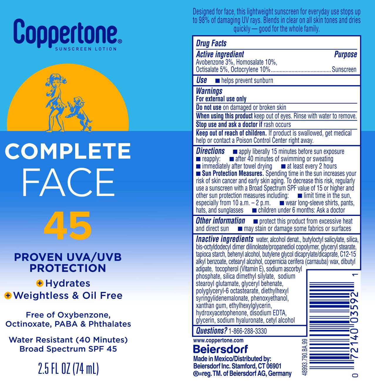 Complete Face 45