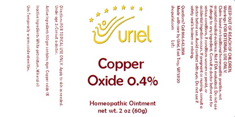 Copper oxide 0.4 ointment