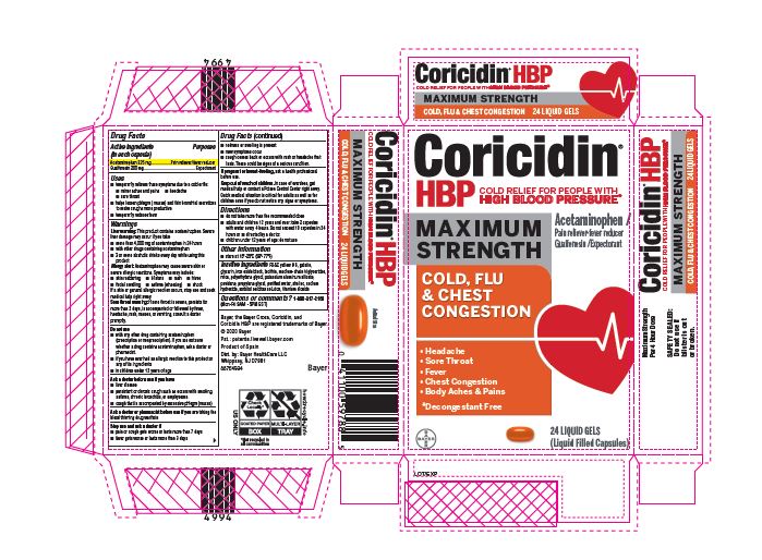 Coricidin Daytime Liquid Gels