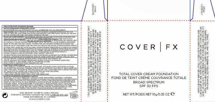 Cover FX TotalCoverFoundation Label