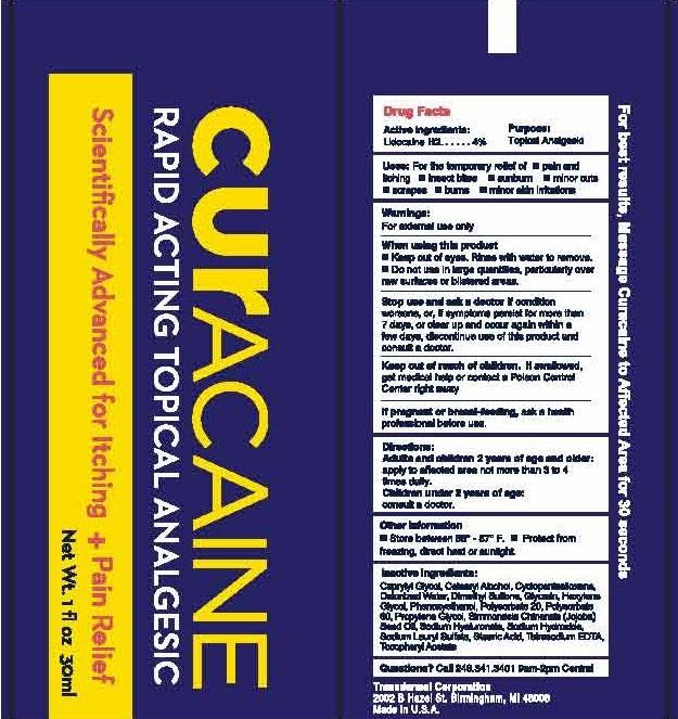 Curacaine_Label_Primary_Lidocaine HCl