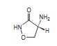 Structural Formula of Cycloserine