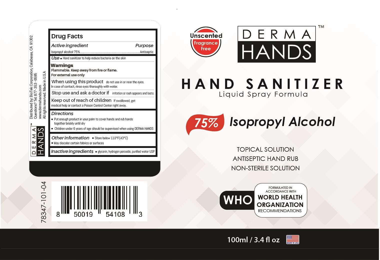 Derma Hands Hand Sanitizer