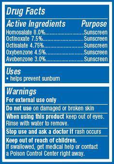 Is Avon Sun Sport Refresh Sunscreen | Homosalate, Octinoxate, Octisalate, Oxybenzone, Avobenzone Lotion safe while breastfeeding