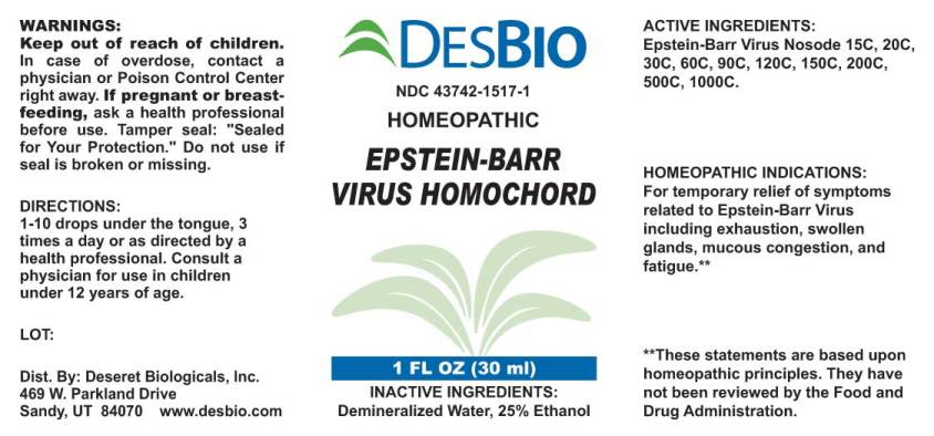Epstein-Barr Virus Homochord
