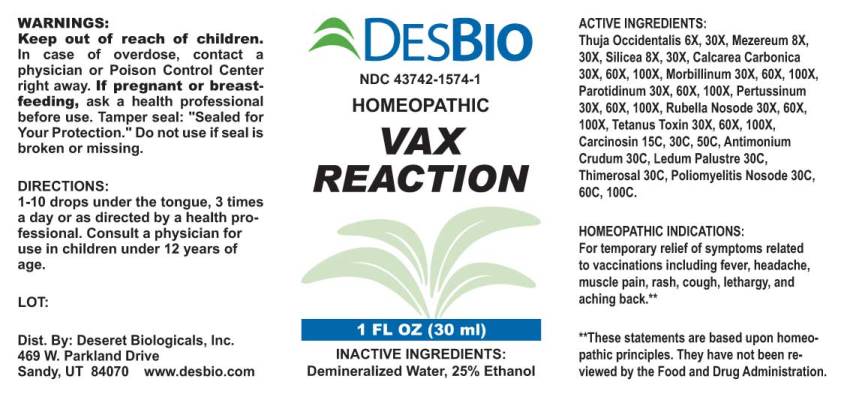 Vax Reaction