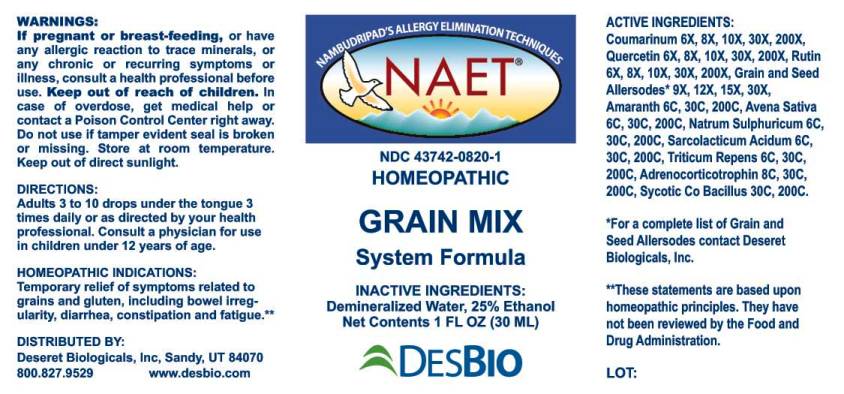 Grain Mix System Formula