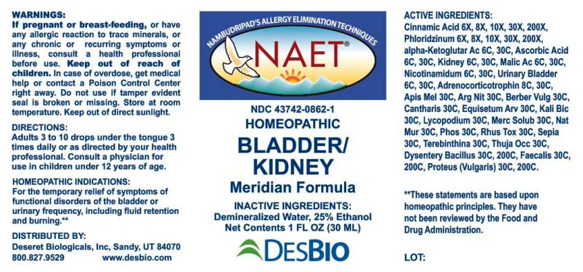 Bladder Kidney Meridian Formula