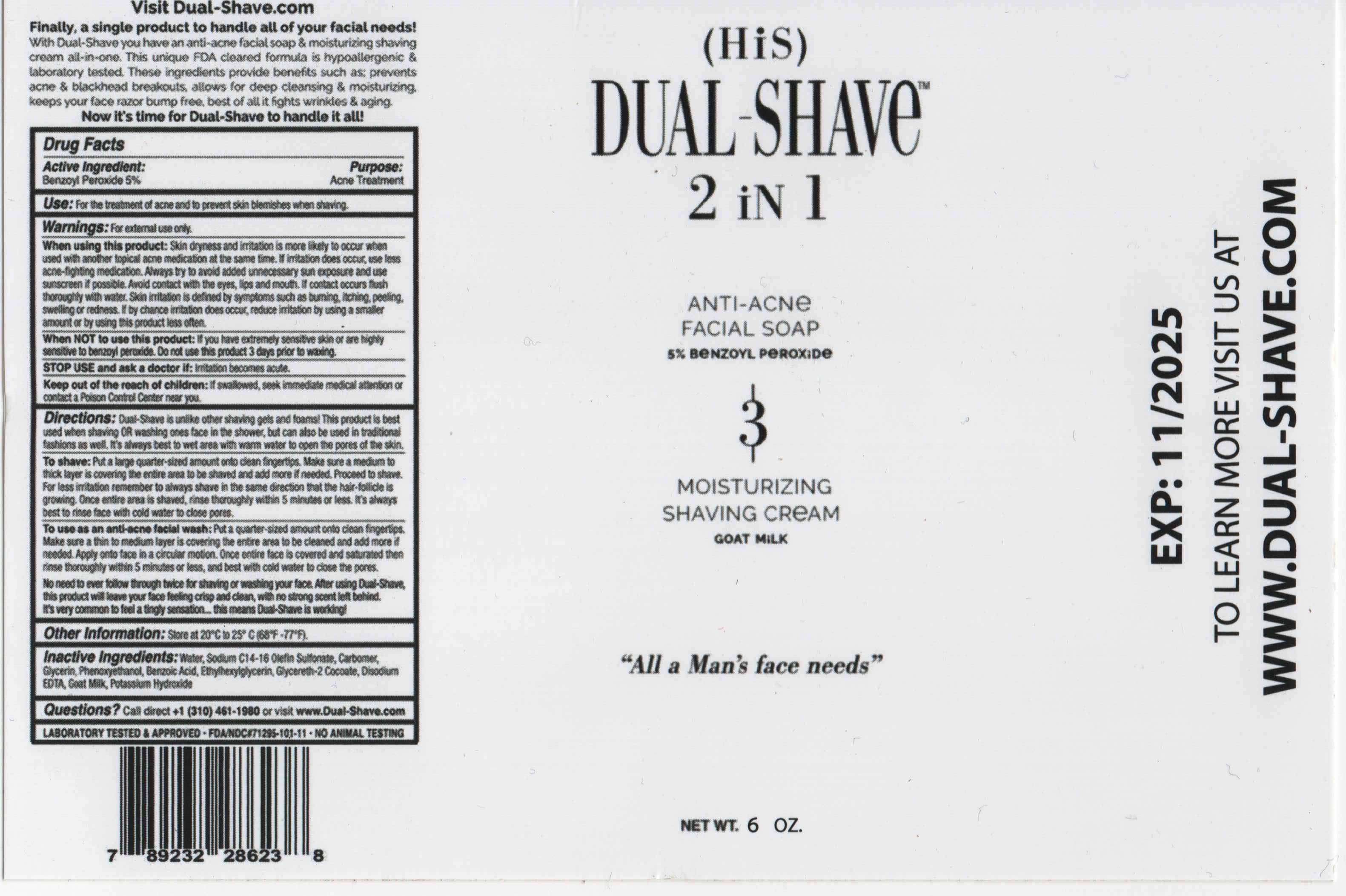 Dual Shave 6 oz